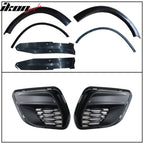 2015-2023 Dodge Charger Widebody Gloss Whole Bumper Kits Diffuser PP