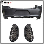 2015-2023 Dodge Charger Widebody Gloss Whole Bumper Kits Diffuser PP