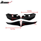 2015-2023 Ford Mustang GT500 Style 2PC Front Bumper Corner Winglets PP