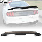 2015-2023 Ford Mustang GT500 Matte Black Trunk Spoiler Gurney Flap ABS