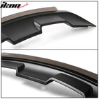 2015-2023 Ford Mustang GT500 Matte Black Trunk Spoiler Gurney Flap ABS