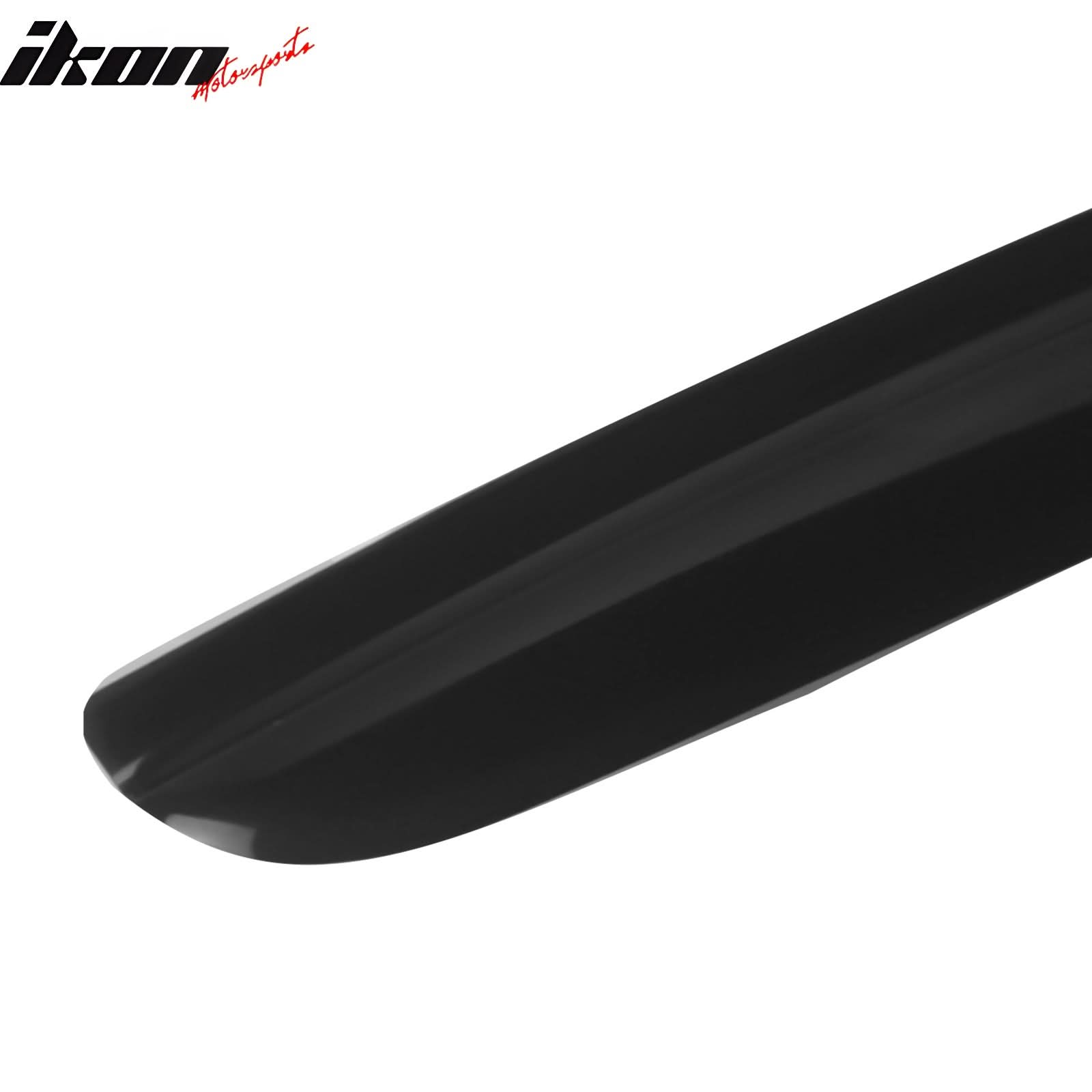 2015-2024 Ford Mustang Coupe Window Visors Slim Smoke Tinted  Acrylic
