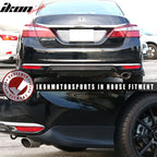 2016-2017 Honda Accord Sedan HFP Style PP Rear Lip Underbody Spoilers