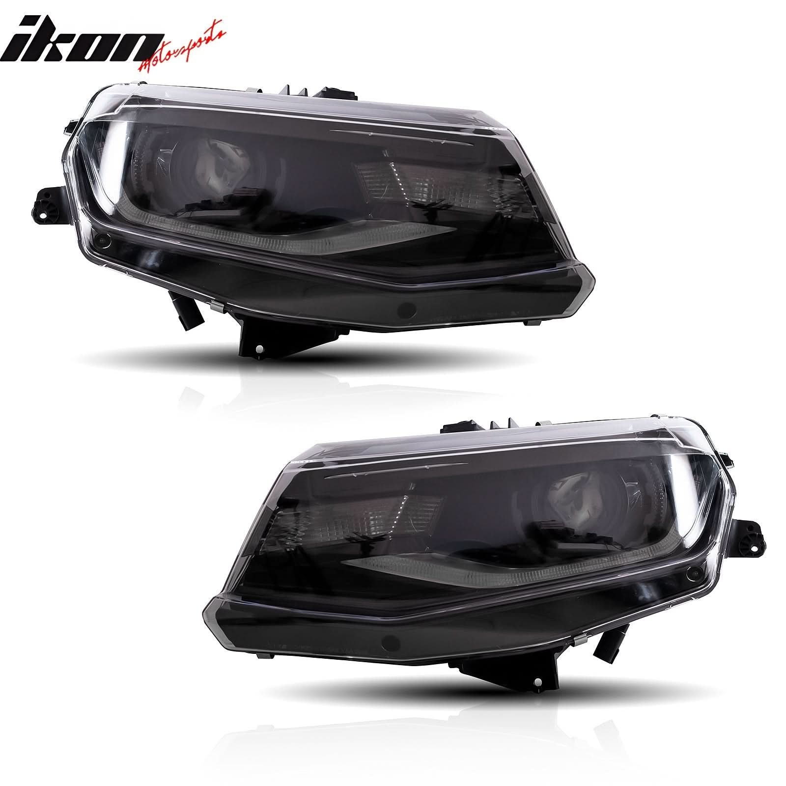 2016-2018 Chevrolet Camaro Projector DRL LED Headlights Lamps