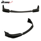 2016-2018 Honda Civic AP 2Dr 4Dr Front Lip Splitter Black PU