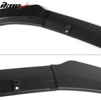 2016-2019 Chevy Cruze RS Front Lip OEM Style Unpainted Black Car Lip P