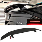 2016-2021 Honda Civic Sedan IKON Style Matte Black Rear Spoiler Wing