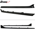 2016-2021 Honda Civic Type R Unpainted Side Skirts Step Extensions PP