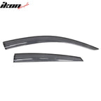 2016-2021 Honda Civic Sedan Transparent Smoke Window Visors Acrylic