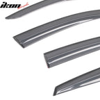 2016-2021 Honda Civic Sedan Transparent Smoke Window Visors Acrylic