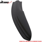 2016-2022 Honda HRV Window Visor Mugen Style Smoke Tinted Acrylic