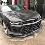 2016-2024 Chevy Camaro ZL1 1LE Style PP Front Bumper Upper Grille