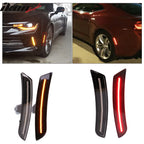 2016-2024 Chevy Camaro Front Rear Side Marker Lights Yellow Red Lamps
