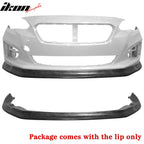 2017-2019 Subaru Impreza CS Style Front Bumper Lip Chin Unpainted PU