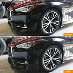 2017-2020 Infiniti Q60 Coupe S Style Front Bumper Lip - PU