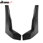 2017-2020 Toyota 86 CS Style Black Front Bumper Lip Front Winglets PU