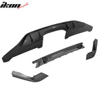 2017-2021 Honda Civic Hatchback Type R Black Rear Bumper Lip Kit PP