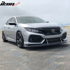 2017-2021 Honda Civic Si & Hatchback MDA Style Front Bumper Lip Kit PU