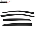 2017-2021 Honda Civic Hatchback 4PCS Mugen Style Window Visors Acrylic