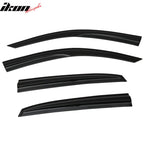 2017-2021 Honda Civic Hatchback 4PCS Mugen Style Window Visors Acrylic
