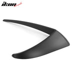2017-2023 Tesla Model 3 Matte Black IKON Style Fog Light Trims ABS 2PC