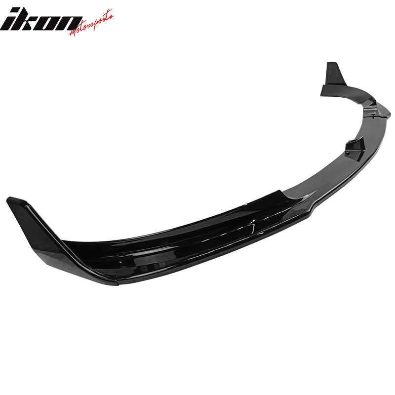 2017-2023 Tesla Model 3 V Style Gloss Black Front Bumper Lip 5PC PP