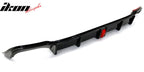 2018-2022 Honda Accord Sport LED Rear Lip Diffuser Gloss Black