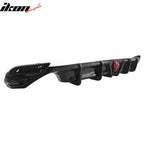 2018-2024 Toyota Camry LE XLE Gloss Black Rear Bumper Diffuser Lip PP
