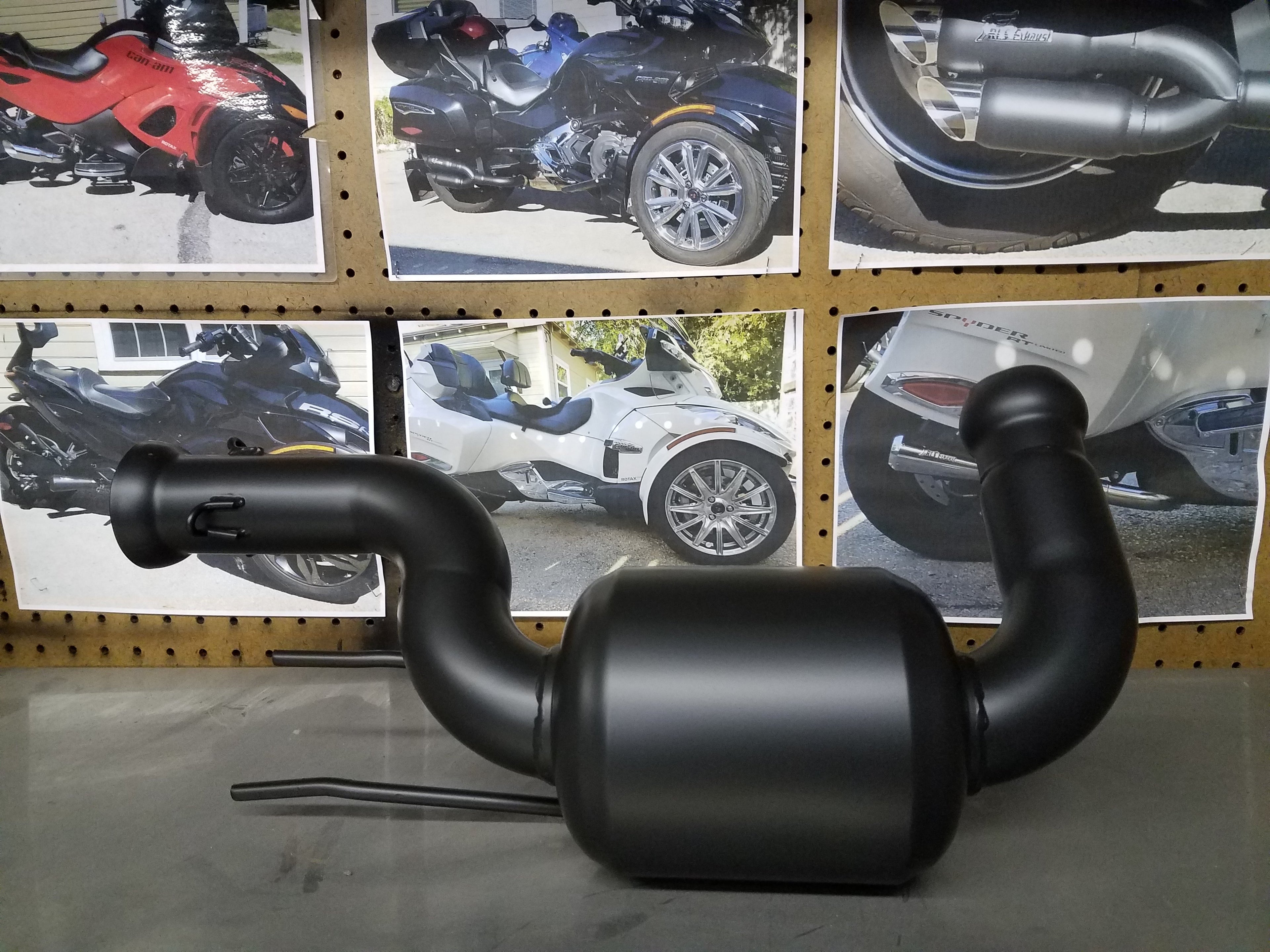 2014-2015 Can-Am Spyder 1330 Cat Delete muffler by RLS Exhaust