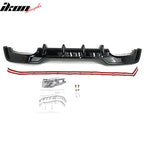 2019-2022 Toyota Corolla TS Style Painted #218 Black Rear Diffuser ABS