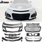 2019-2024 Camaro ZL1 1LE Style Style Unpainted Front Bumper Cover PP