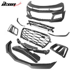 2019-2024 Chevy Camaro LS LT1 Unpainted ZL1 Style Front Bumper Cover