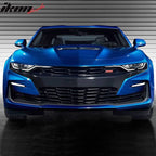 2019-2024 Chevy Camaro SS Models Only Black Front Bumper Lower Grille