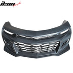 2019-2024 Chevy Camaro ZL1 Style Unpainted Front Bumper Guard Cover PP