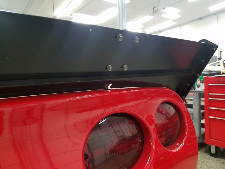 After Dark Speed 97-04 C5 Corvette Adjustable Competition Rear Wing / Spoiler Kit Complete w/Mount