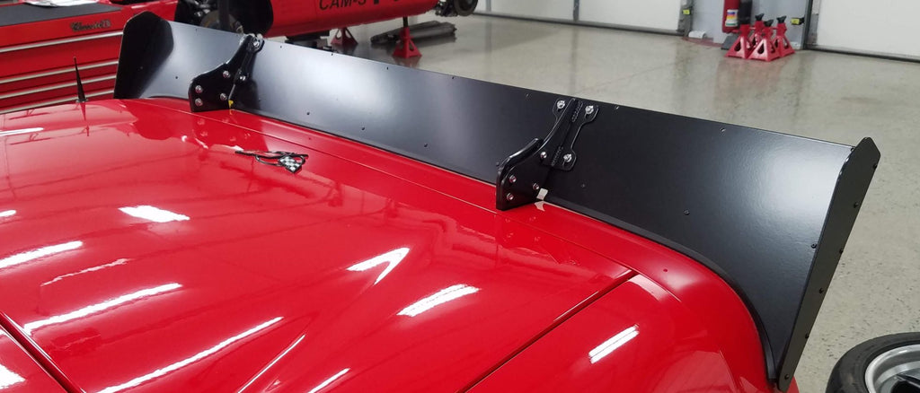 After Dark Speed 97-04 C5 Corvette Adjustable Competition Rear Wing / Spoiler Kit Complete w/Mount