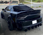 2020-2023 Dodge Charger Widebody Bumper Cover Rear Lip Diffuser PP