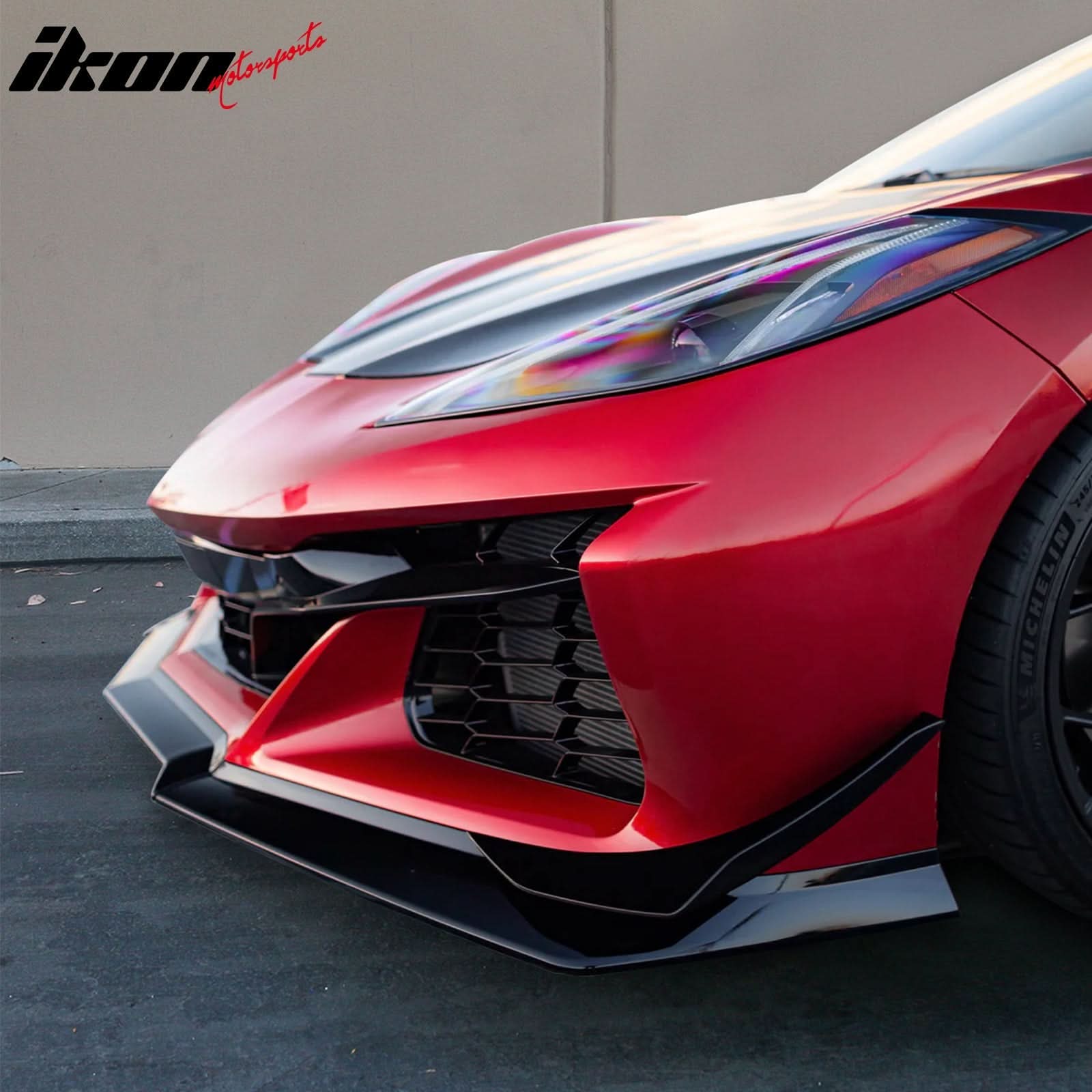 2020-2025 Chevrolet Corvette Z06 Z07 Style Front Bumper Conversion PP