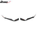 2020-2025 Chevrolet Corvette IKON Front Canard Splitter Carbon Fiber