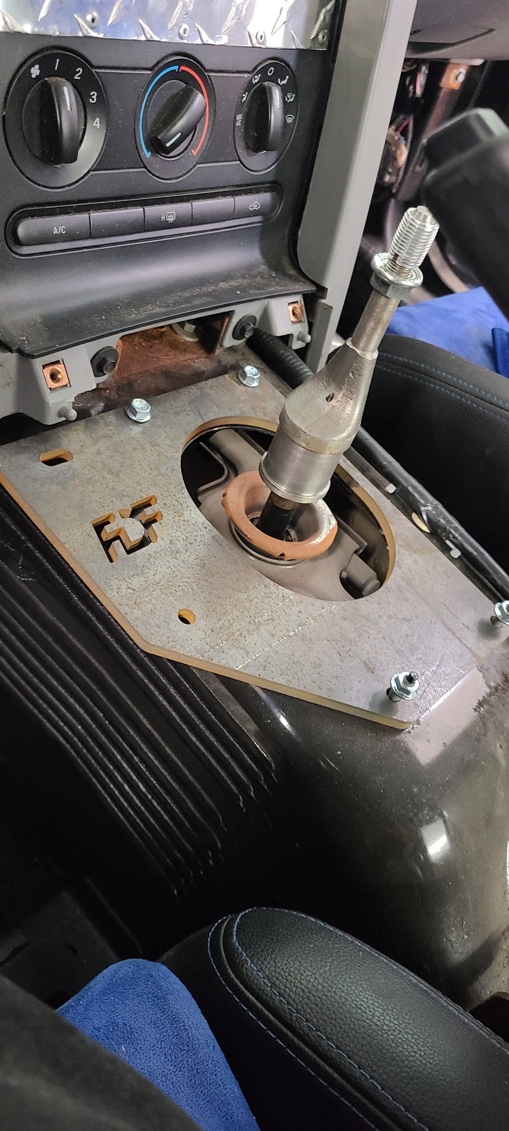 FDF RaceShop Ford Mustang S197 Hydro Mount Plate