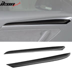 2021-2023 Tesla 3 23 Y Matte Carbon Fiber Center Front Door Panel ABS
