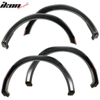 2021-2024 Ford F-150 R Style Matte Black 4PCS Fender Flares Cover PP