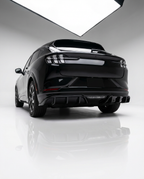 2021-2024 Ford Mustang Mach-E GT Gloss Black Rear Bumper Lip Diffuser