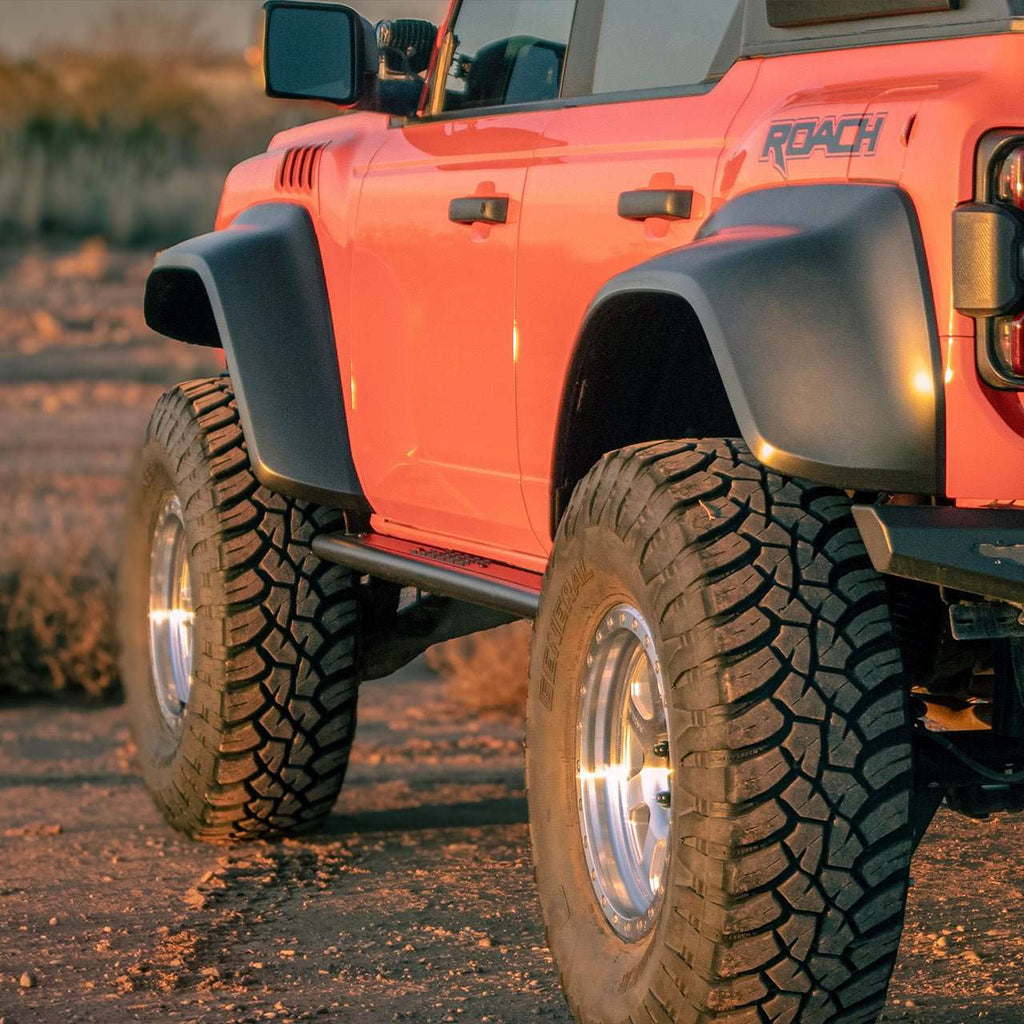 Turn Offroad Step and Rock Slider for Ford Bronco 4-Door