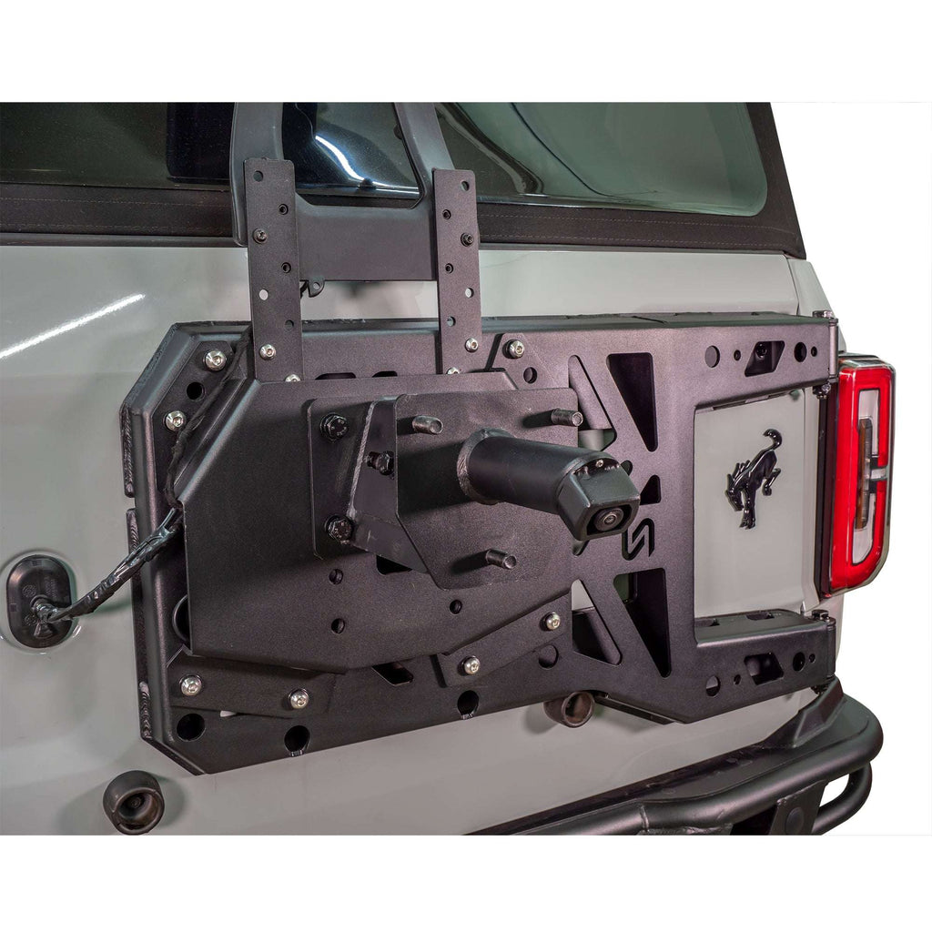 Turn Offroad Adjustable Tire Carrier and Camera Mount for Ford Bronco