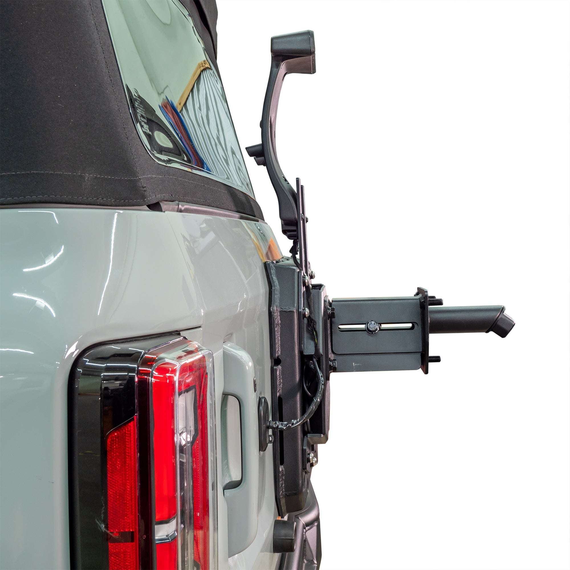 Turn Offroad Adjustable Tire Carrier and Camera Mount for Ford Bronco