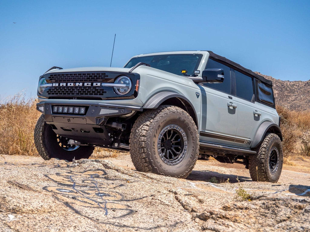 Turn Offroad Baja Tubular Front Bumper and Skid Plate for Ford Bronco