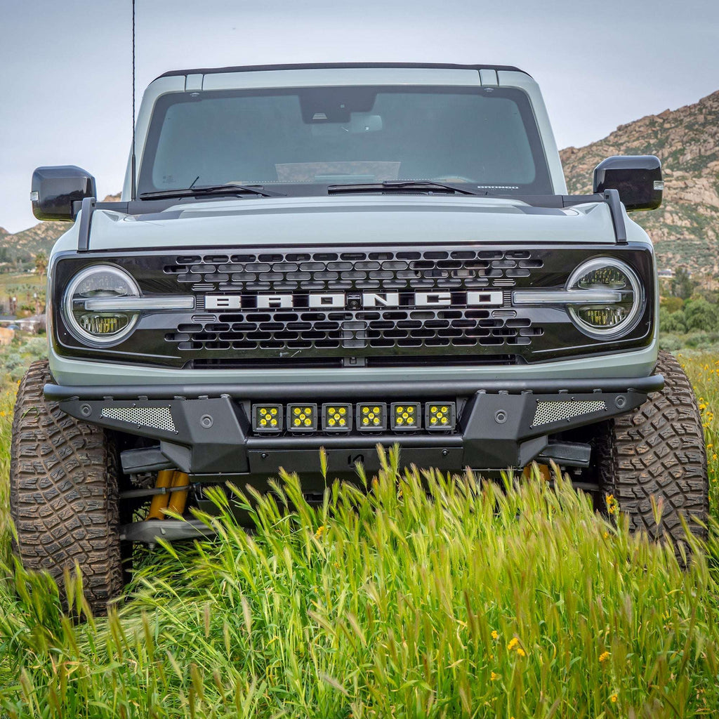 Turn Offroad Baja Tubular Front Bumper and Skid Plate for Ford Bronco