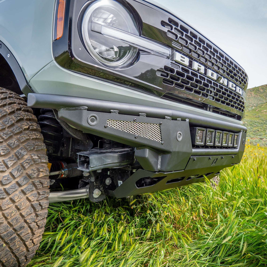 Turn Offroad Baja Tubular Front Bumper and Skid Plate for Ford Bronco