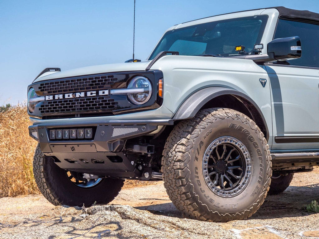 Turn Offroad Baja Tubular Front Bumper and Skid Plate for Ford Bronco